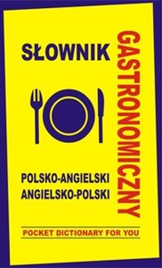 Obrazek Słownik gastronomiczny polsko-angielski angielsko-polski Pocket Dictionary For You