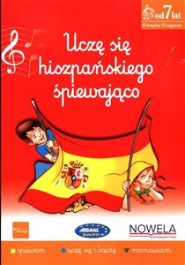 Obrazek Uczę się hiszpańskiego śpiewająco 2 Książka nagrania od 7 lat Nagrania kod QR