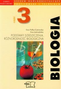 Obrazek Biologia 3 Podręcznik Zakres podstawowy Liceum ogólnokształcące, liceum profilowane, technikum