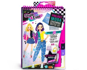 Picture of Projekt moda - zestaw szkicownik