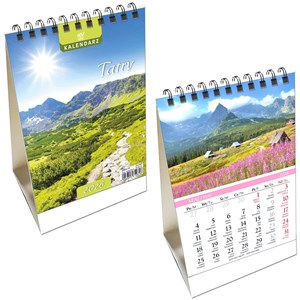 Picture of Kalendarz 2026 biurkowy pionowy Tatry