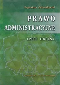 Obrazek Prawo administracyjne część ogólna