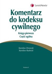 Picture of Komentarz do kodeksu cywilnego Księga pierwsza Część ogólna