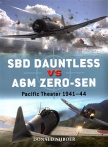 Picture of SBD Dauntless vs A6M Zero-Sen Pacific Theater 1941-44