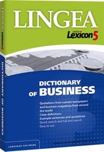 Picture of Lingea Dictionary of Business Lexicon 5