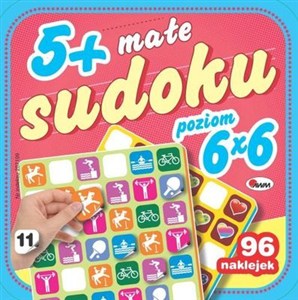 Obrazek Małe sudoku 11 poziom 6x6. Wiek 5+