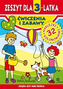 Picture of Zeszyt dla 3-latka Ćwiczenia i zabawy