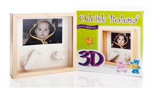 Obrazek Ramka 3D Odcisk bobasa