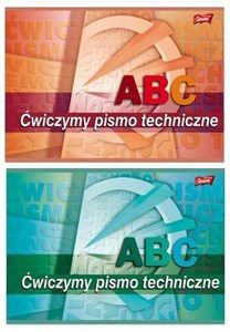 Picture of Blok Ćwiczymy pismo techniczne A4 6 kartek
