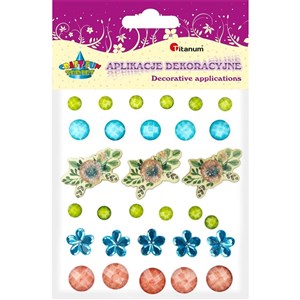 Obrazek Kryształki samoprzylepne mix