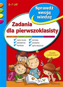 Picture of Zadania dla pierwszoklasisty 6-7 lat. Sprawdź swoją wiedzę