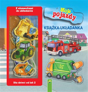 Obrazek Książeczka układanka. Moje pojazdy