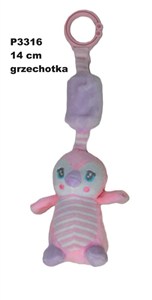 Obrazek Pingwin grzechotka 14cm
