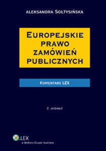 Picture of Europejskie prawo zamówień publicznych Komentarz