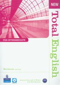 Picture of New Total English Pre-Intermediate Workbook with CD A2-B1