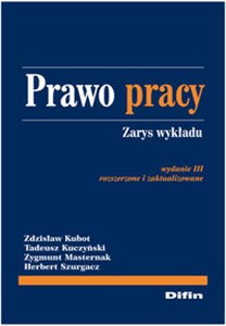 Obrazek Prawo pracy Zarys wykładu