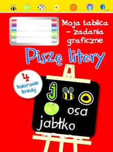 Obrazek Piszę litery. Moja tablica - zadania graficzne