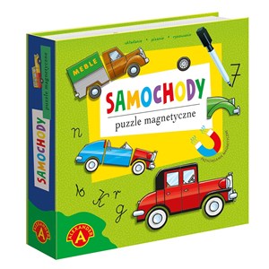 Obrazek Puzzle Magnetyczne, Układanka - Samochody