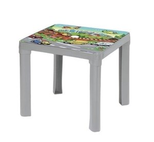 Picture of Stolik plastikowy pastel szary