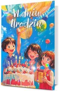 Picture of Karnet B6 Urodziny