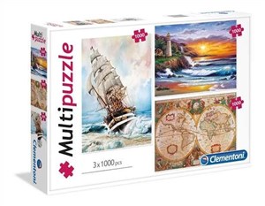 Picture of Multipuzzle Podróże 3x1000