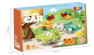 Obrazek Klocki 26szt Samochód wyścigowy