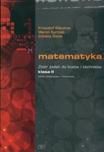 Obrazek Matematyka 2 Zbiór zadań Liceum ogólnokształcące