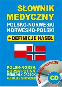 Obrazek Słownik medyczny polsko-norweski + definicje haseł + CD (słownik elektroniczny) Polsk-Norsk • Norsk-Polsk Medisinsk Ordbok