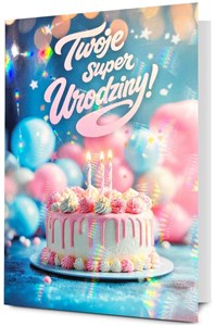 Picture of Karnet B6 Urodziny