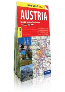 Obrazek See you! in... Austria. Mapa samochodowa 1:475 000