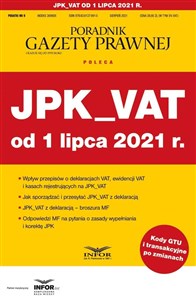 Obrazek JPK_VAT od 1 lipca 2021 Podatki 9/2021