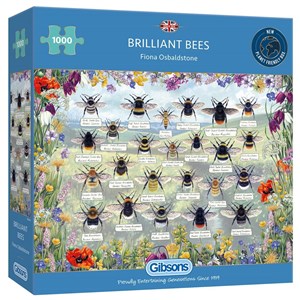 Obrazek Puzzle 1000 Pszczoły