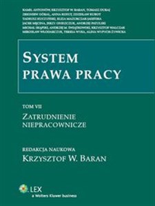 Picture of System prawa pracy Tom 7 Zatrudnienie niepracownicze