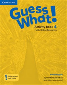 Picture of Guess What! 4 Activity Book with Online Resources British English