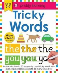 Picture of Tricky Words Wipe Clean Workbook