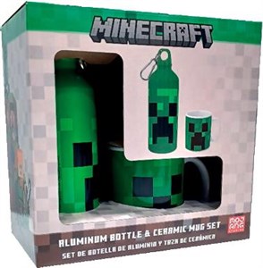 Obrazek Kubek + butelka 500ml Minecraft MC00015