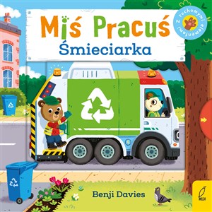 Obrazek Miś Pracuś Śmieciarka