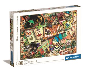 Picture of Puzzle 500 HQ The butterfly collector 35125