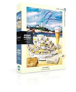 Obrazek Puzzle 1000 Gourmet, Pieczone małże