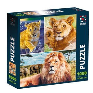 Picture of Puzzle 1000 Rodzina lwów DT1000-01