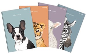 Picture of Brulion A7/80K kratka Animal (12szt) TOP2000