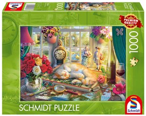 Picture of Puzzle PQ 1000 Kocia drzemka 112982