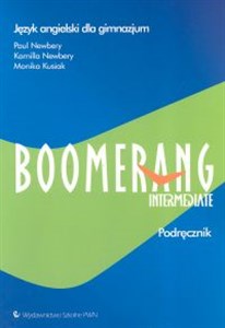 Obrazek Boomerang Intermediate Podręcznik Język angielski Gimnazjum