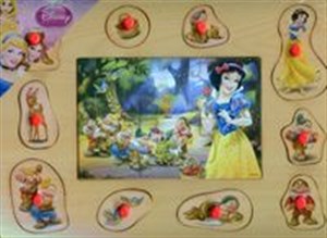 Obrazek Układanka drewniana z pinezkami Disney Księżniczki