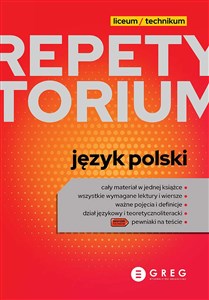 Picture of Repetytorium Język polski Nowa Matura 2023 Liceum technikum