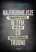 Najtrudnie... - Ben Horowitz - Ksiegarnia w UK