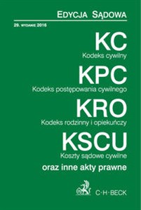 Picture of Kodeks cywilny Kodeks postępowania cywilnego Kodeks rodzinny i opiekuńczy