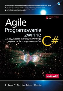 Obrazek Agile Programowanie zwinne zasady wzorce i praktyki zwinnego wytwarzania oprogramowania w C# (prz