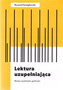 Obrazek Lektura uzupełniająca. Notes analityka polityki