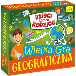 Obrazek Dzieci kontra Rodzice Wielka gra geograficzna